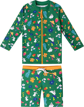 The 'Forest Bunny' 2-Piece Swim Set